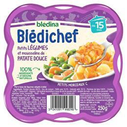 BLÉDINA Blédichef - Petits légumes & mousseline de patate douce dès 15 mois