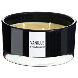 DEVINEAU Contenant noir 3 mèches vanille de Madagascar