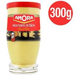 AMORA Moutarde de Dijon  fine et forte  - verre long