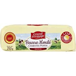 GRAND FERMAGE Beurre moulé doux AOP Charentes-Poitou 82% MG