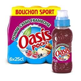 OASIS Boisson à l'eau de source pomme cassis framboise