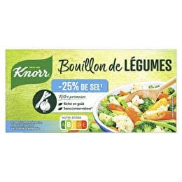 KNORR Bouillon de légumes x12