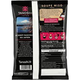 TANOSHI Soupe miso tofu