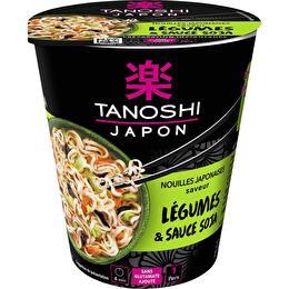 TANOSHI Cup nouilles légumes sauce soja