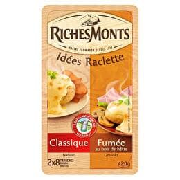 RICHESMONTS Raclette duo fumée / nature