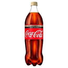 COCA-COLA Soda à base de cola sans sucres & sans caféine