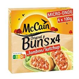 MC CAIN Original Bun's jambon ketchup