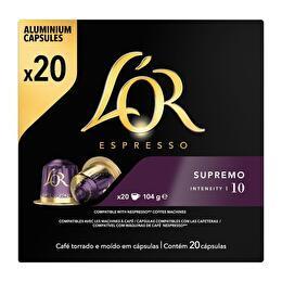 L'OR Capsules espresso or supremo x20