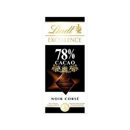 EXCELLENCE LINDT Chocolat noir 78% cacao