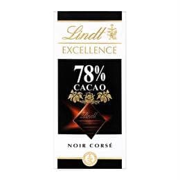 EXCELLENCE LINDT Chocolat noir 78% cacao