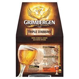 GRIMBERGEN Bière blonde triple d'Abbaye 8%