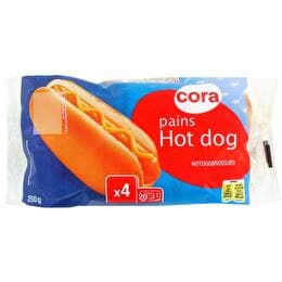 CORA Pains hot dog x4