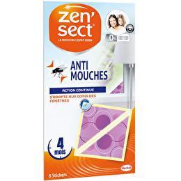 ZENSECT Sticker anti-mouches - x 8