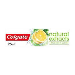 COLGATE Dentifrice natural extracts fresh