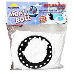 ROZENBAL Recharge microfibre pour Mop N roll