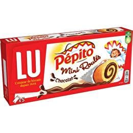 PEPITO Mini roulés chocolat x 5