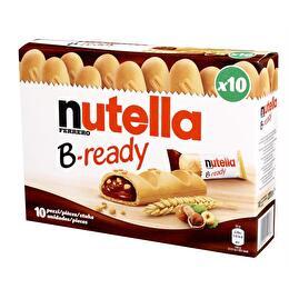 NUTELLA B-ready - Biscuits fourrés à la noisette x10