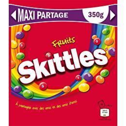 SKITTLES Skittles fruits pochon maxi partage 350g