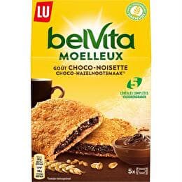 LU Belvita -  Petit déjeuner moelleux coeur gourmand choco noisettes