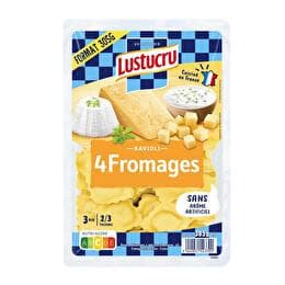 LUSTUCRU Ravioli 4 fromages