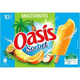 OASIS Bâtonnets à leau multifruits