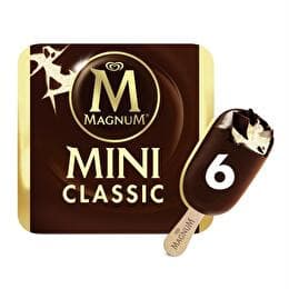 MAGNUM Mini bâtonnet glacé classic x6