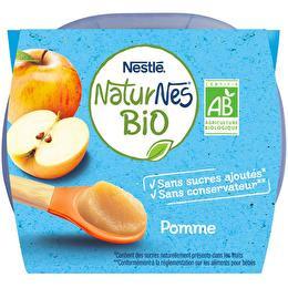 NATURNES NESTLÉ Naturnes - Compote pomme BIO dès 4/6 mois