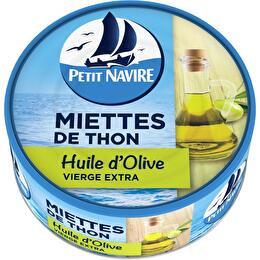 PETIT NAVIRE Miettes de thon huile d'olive