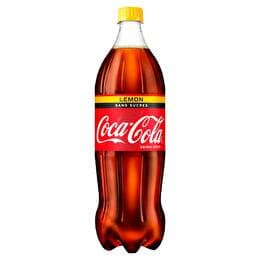 COCA-COLA Soda à base de cola saveur citron sans sucres