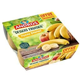 ANDROS Compote pomme banane