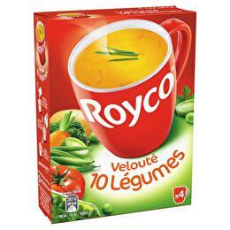 ROYCO Velouté 10 légumes x 4