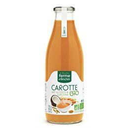 FERME D'ANCHIN bio potage carotte lait coco curcuma bouteille 98.5cl
