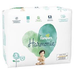 PAMPERS Couches Harmonie T3 paquet géant