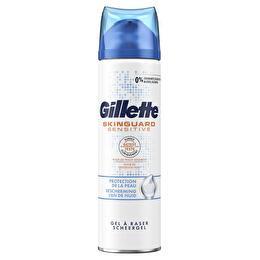 GILLETTE Gel à raser Skinguard sensitive sans parfum