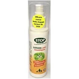 STOP INSECTES Spray corporel anti-moustiques tropical