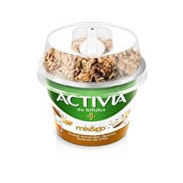 ACTIVIA Yaourt bifidus au muësli amande quinoa & graines de chia