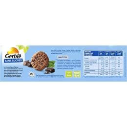 GERBLÉ Cookie cacao pépites sans sucres ajoutés