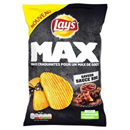 LAY'S Chips max craquante barbecue