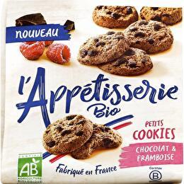 L'APPÉTISSERIE Petits cookies chocolat & framboise
