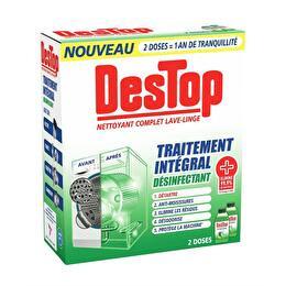 DESTOP Nettoyant Complet Lave-Linge Désinfectant- 2x250ml