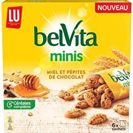 LU Belvita - Mini biscuits au miel et pépéites de chocolat