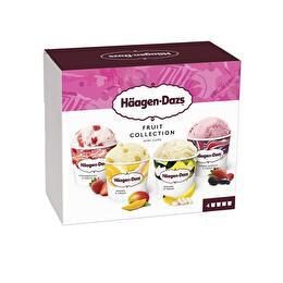 HÄAGEN DAZS Mini cup fruit collection x4