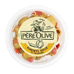 PÈRE OLIVE Olives piments doux et poivrons