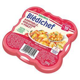 BLÉDINA Blédichef - Ratatouille boulghour & poulet dès 18mois