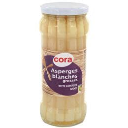 CORA Asperges blanches grosses