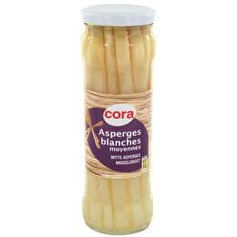 CORA Asperges blanches moyennes