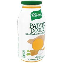 KNORR Soupe patate douce carottes fromage frais