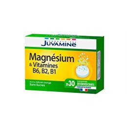 JUVAMINE Magnesium & vitamines B6 B2 B1 x30