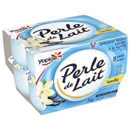 PERLE DE LAIT YOPLAIT Spécialité laitière vanille