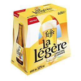 LEFFE Bière Blonde La légère 5%